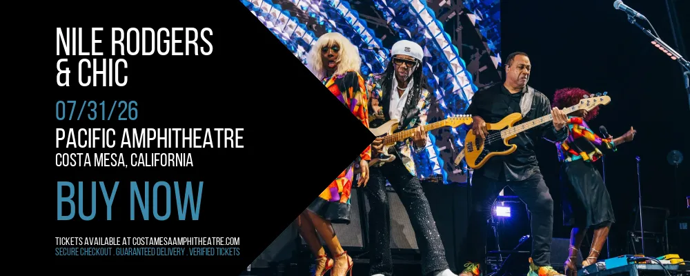 Nile Rodgers & Chic at Pacific Amphitheatre